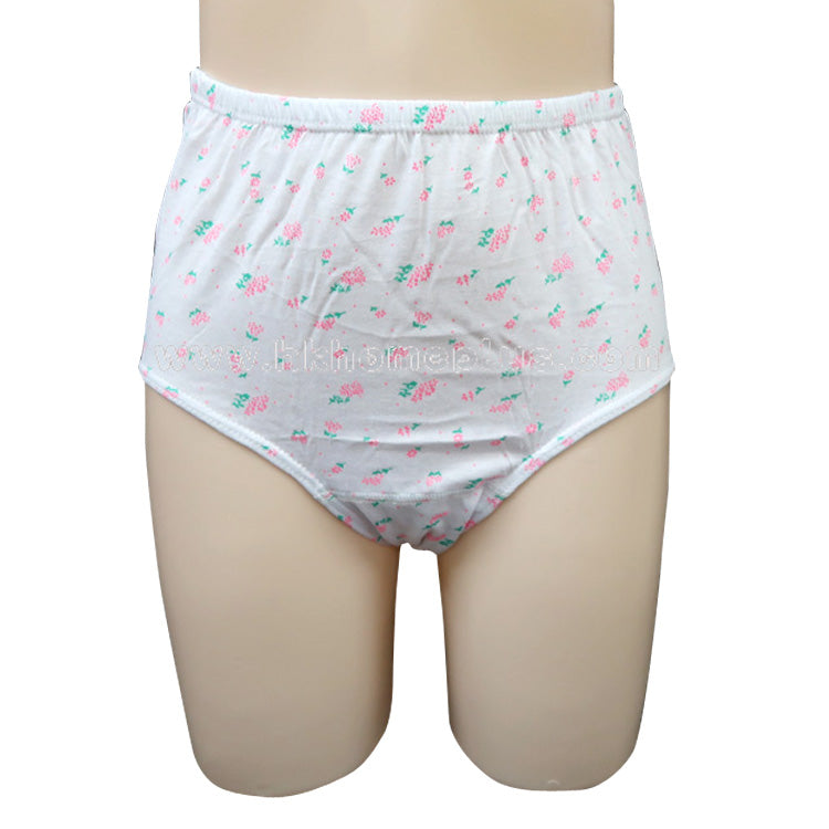 12Pcs/Pack Alily: High Waist Pattern Breathable Panties