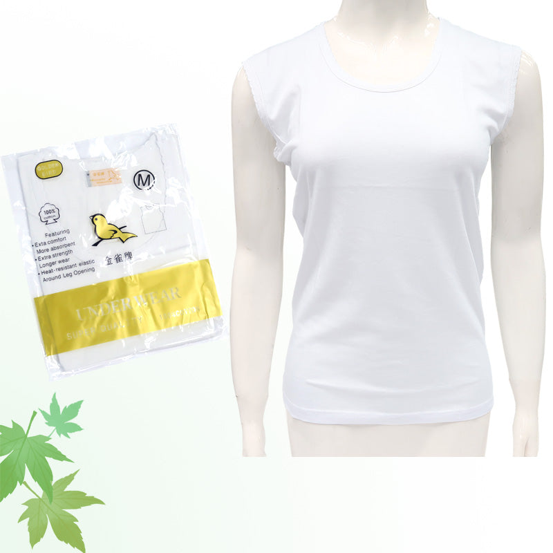 6Pcs/Pack Golden Bird: Women's Crewneck Tank Top