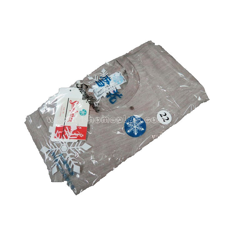 Snowflakes: Kids Pure Wool Long Sleeve Pullover