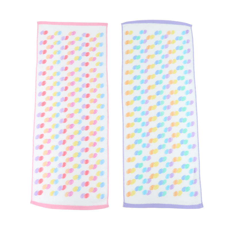 6Pcs/Pack Senshu Towel: Flowered Face Towels (Made in Japan)