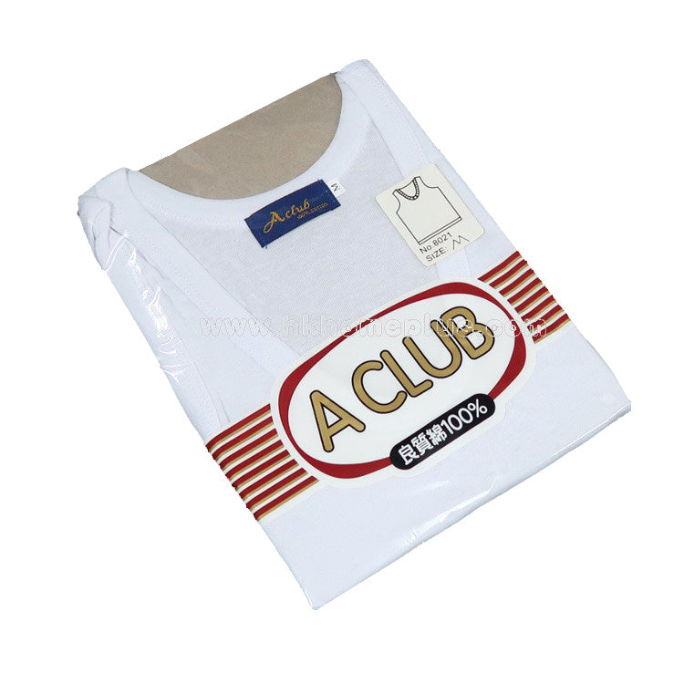 6Pcs/Pack A Club: Men's Crewneck Tank