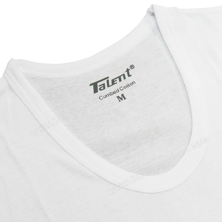 6Pcs/Pack Talent: Men's Thin Large Crewneck T Shirt