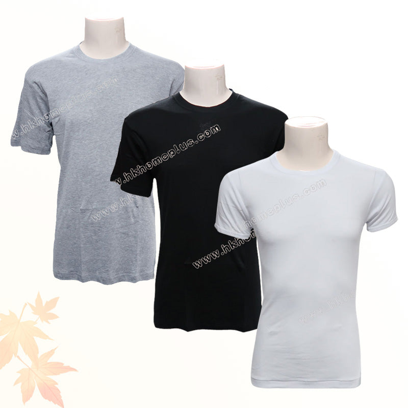 6Pcs/Pack Talent: Men's Thin Crewneck T Shirt