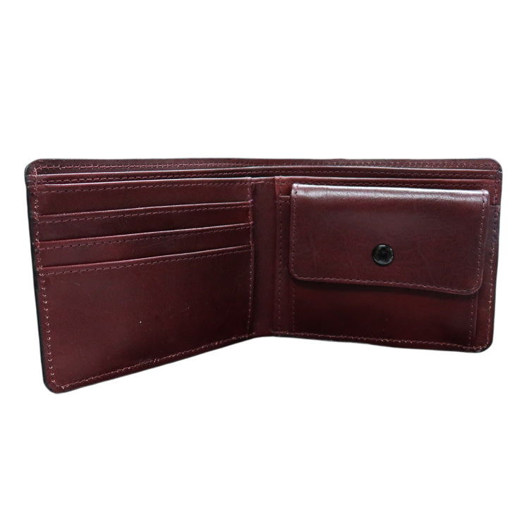 MT. G: Bruce Men's Leather Bifold Wallet