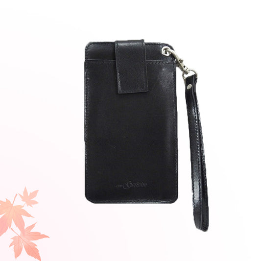 MT. G: Derek iPhone Pro Max Leather Wristlet Wallet