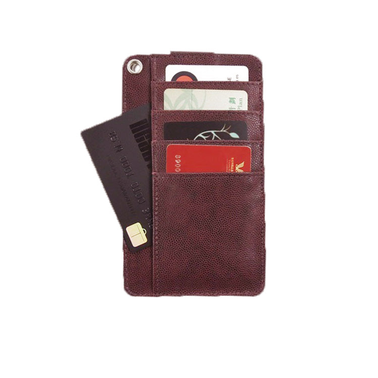 MT. G: Derek iPhone Pro Max Leather Wristlet Wallet