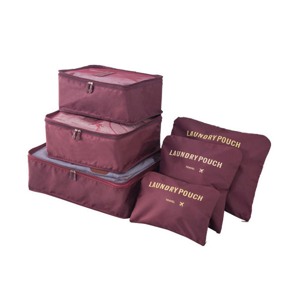 Korea Style 6pcs/set Travel Storage Bag