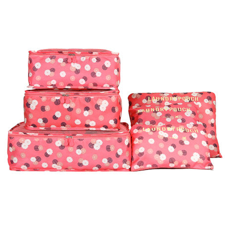 Korea Style 6pcs/set Travel Storage Bag