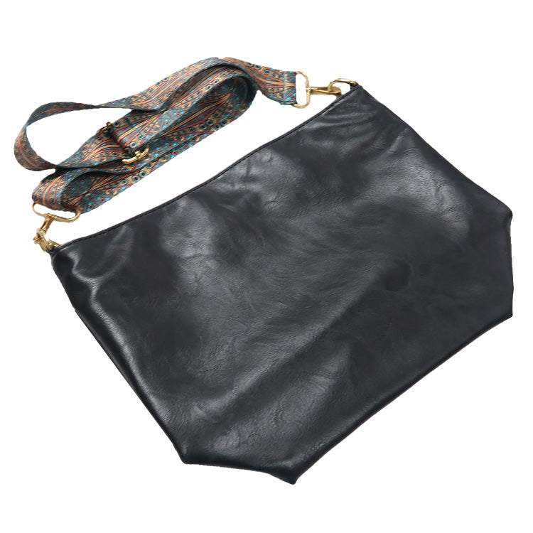 Fashionable Imitative Leather Crossbody Bag