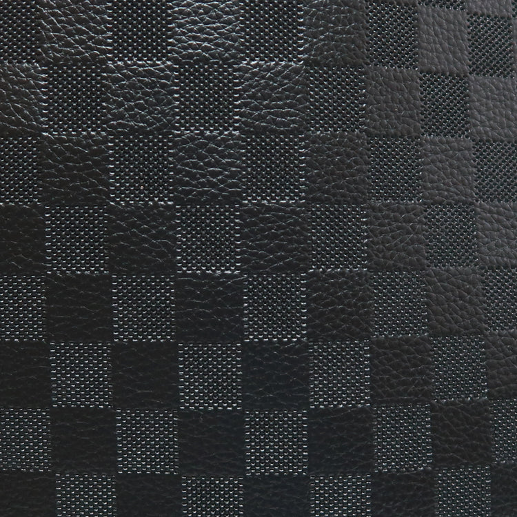 2 Way Imitative Leather Checkered Backpack/Tote Bag