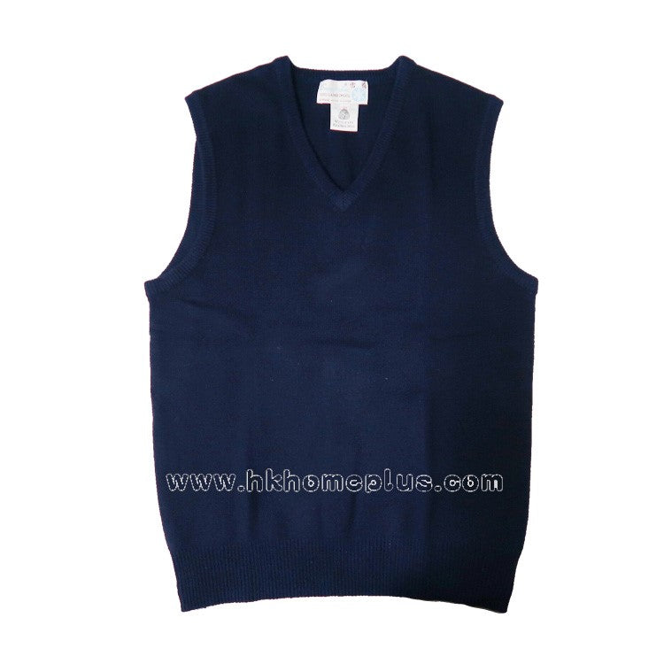 Snowflakes: Pure Wool Pullover Vest