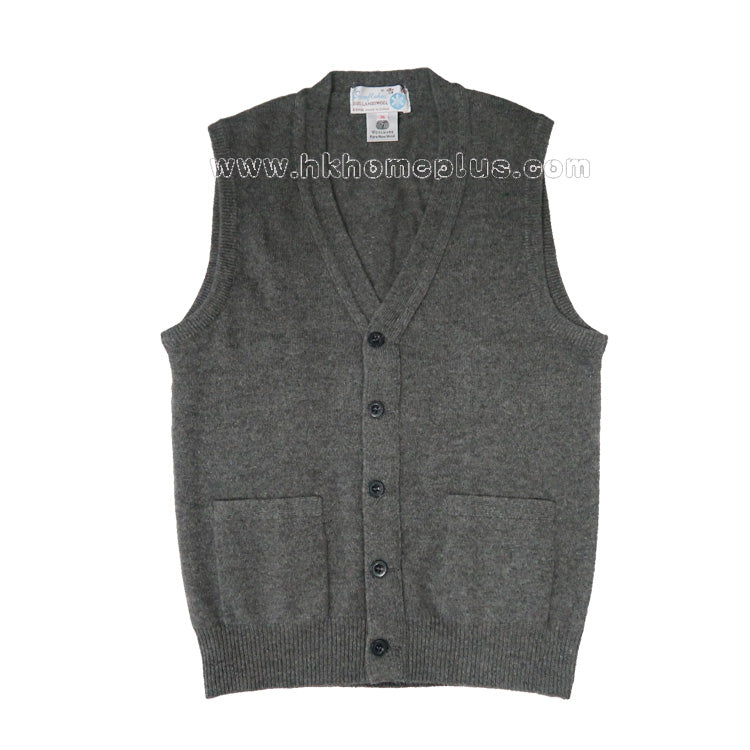 Snowflakes: Pure Wool Vest