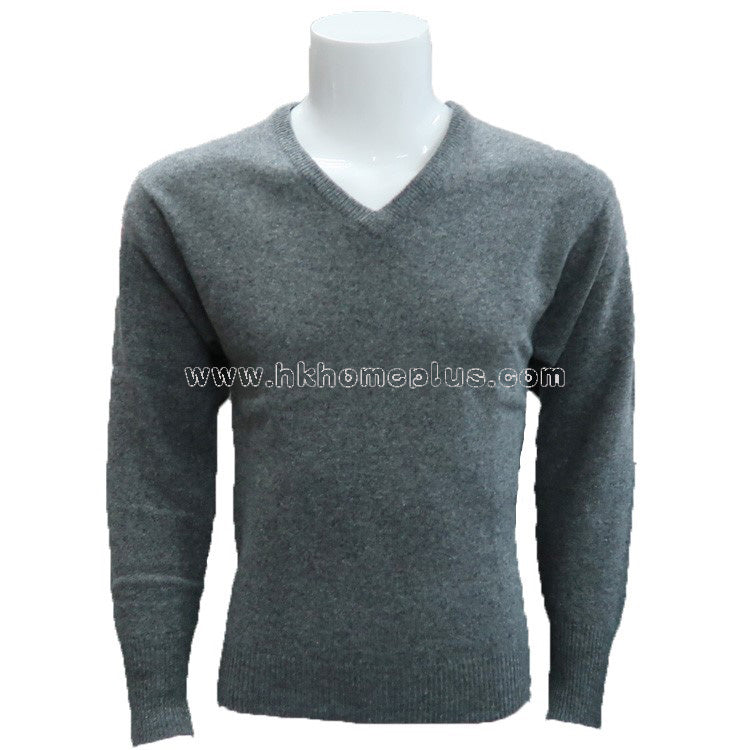 Snowflakes: Pure Wool Long Sleeve Pullover