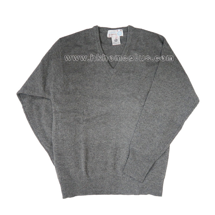 Snowflakes: Pure Wool Long Sleeve Pullover