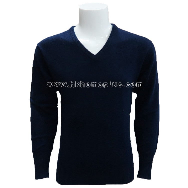 Snowflakes: Pure Wool Long Sleeve Pullover