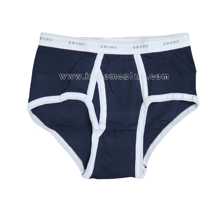 12Pcs/Pack Red Sword: Men's Briefs