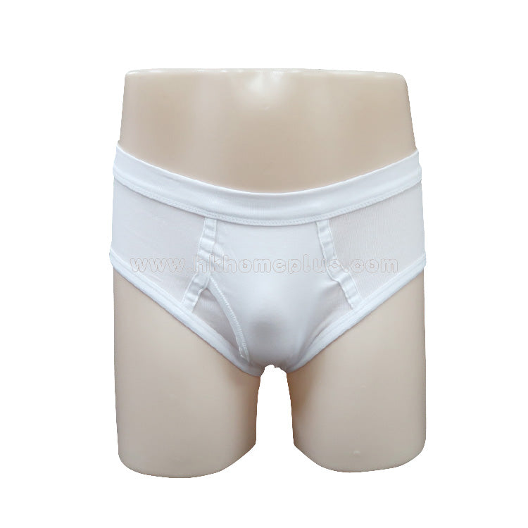 12Pcs/Pack TE: Men's Solid Color Briefs