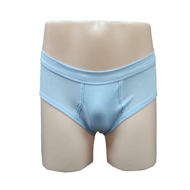 12Pcs/Pack TE: Men's Solid Color Briefs