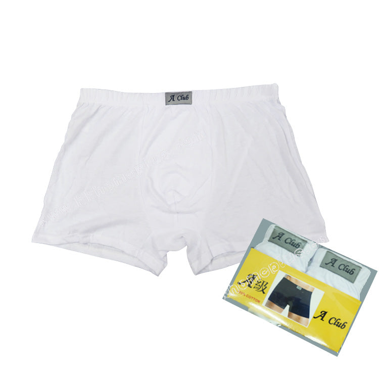 6pcs/3boxes A Club: Men's Cotton Stretch Shorts