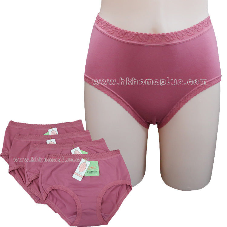 12Pcs/Pack Yadaili: High Waist Breathable Panties