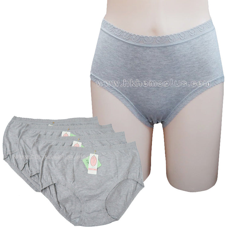 12Pcs/Pack Yadaili: High Waist Breathable Panties