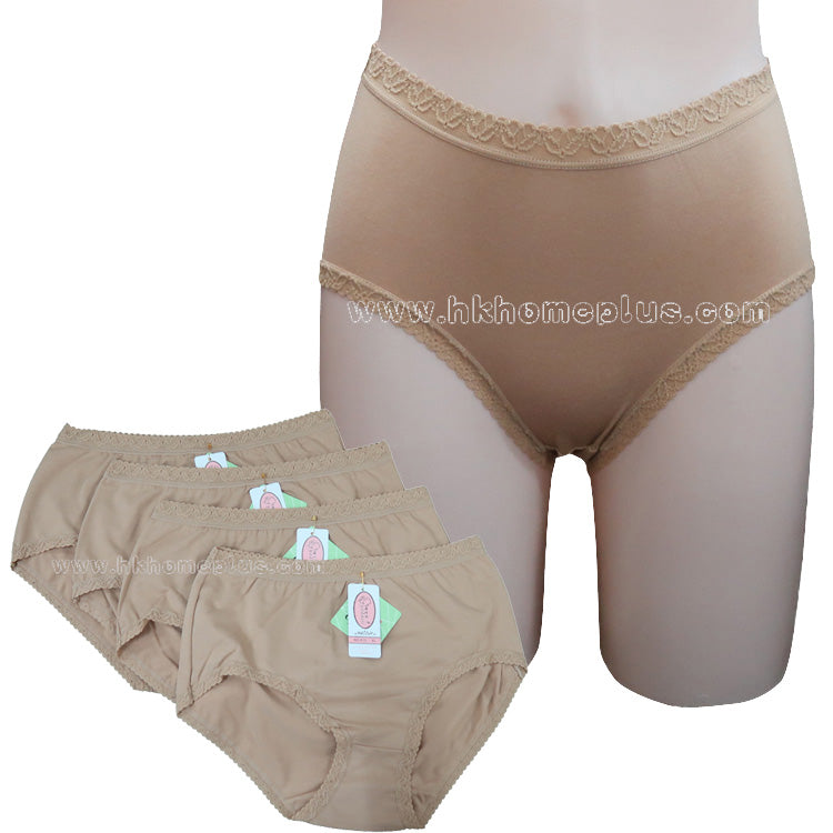 12Pcs/Pack Yadaili: High Waist Breathable Panties