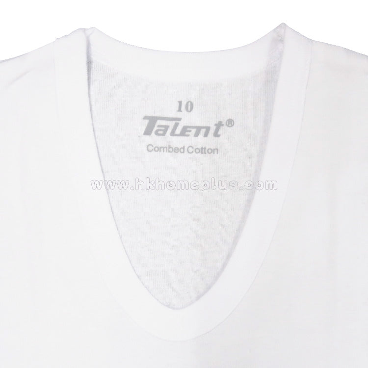 6Pcs/Pack Talent: Kid's Thin Large Crewneck T Shirt