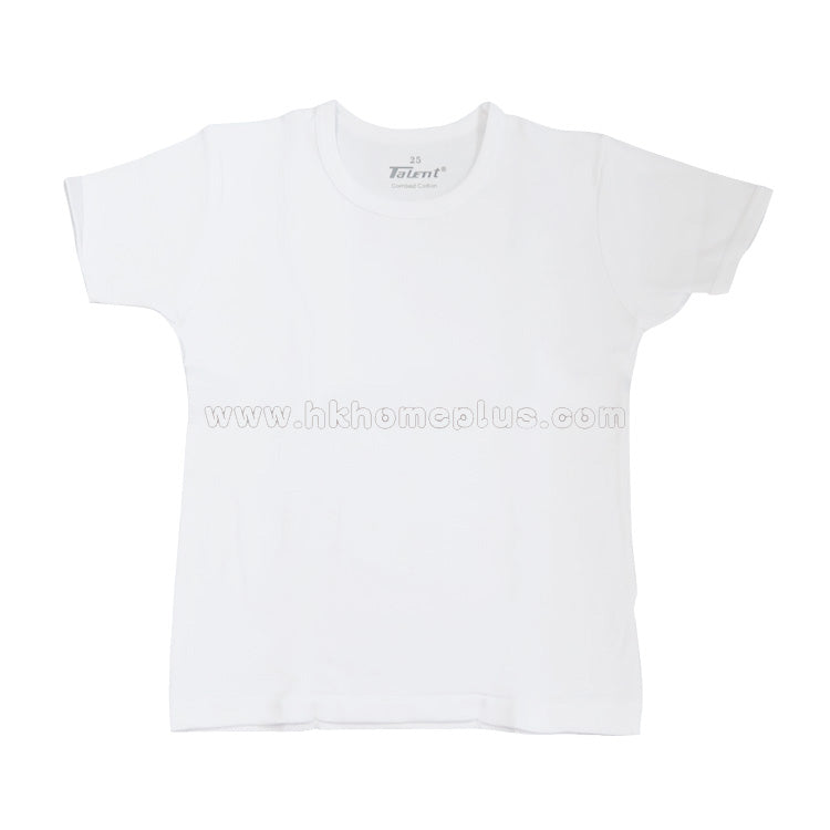 6Pcs/Pack Talent: Kid's Thick Crewneck T Shirt