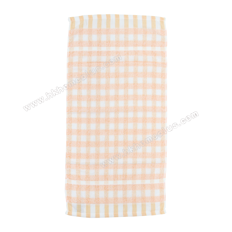 12Pcs/pack Sailboat: 30s Silk Cotton Checkered Face Cloths