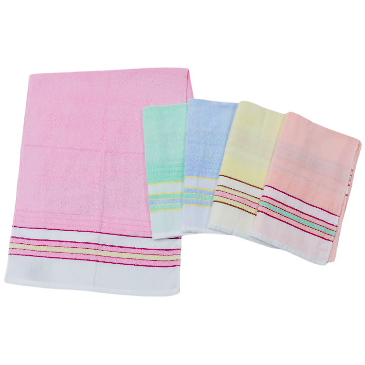 12Pcs/pack Dual boat: 60s Silk Cotton Solid Color Face Towels