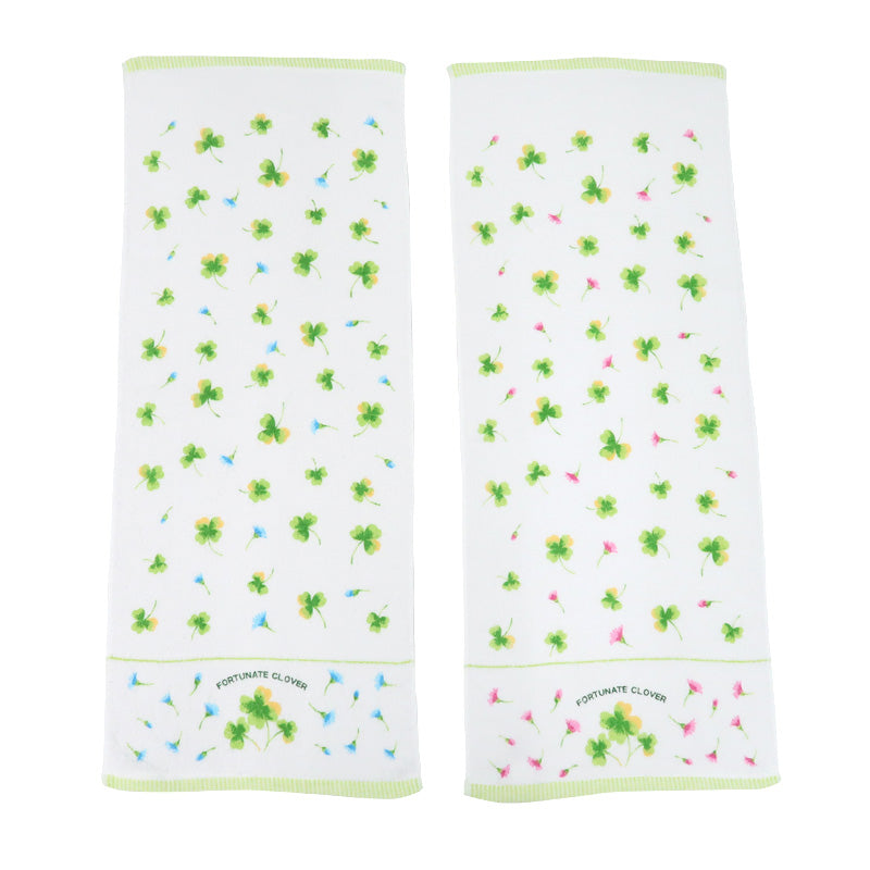 6Pcs/Pack Senshu Towel: Flowered Face Towels (Made in Japan)