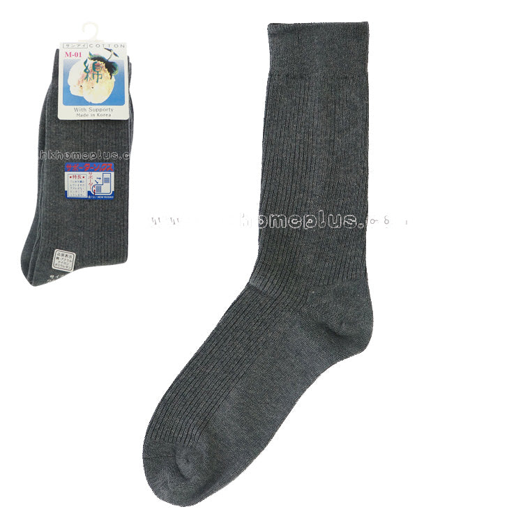 12Pairs/Pack ANGELA: Made in Korea - Cotton Crew Socks 24-26CM