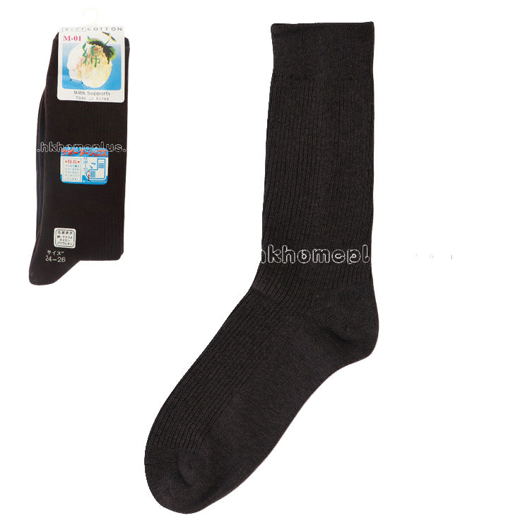 12Pairs/Pack ANGELA: Made in Korea - Cotton Crew Socks 24-26CM