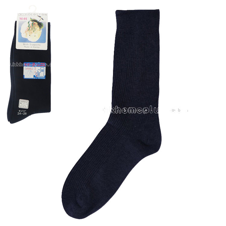 12Pairs/Pack ANGELA: Made in Korea - Cotton Crew Socks 24-26CM